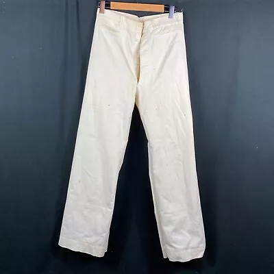 Original WW1 US Navy USMC White Trousers Pants • $195
