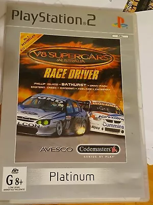 V8 Super Cars Australia  Race Driver Play Station 2 • $5