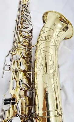 Martin Handcraft Imperial Tenor Saxophone Vintage  Restored • $2500