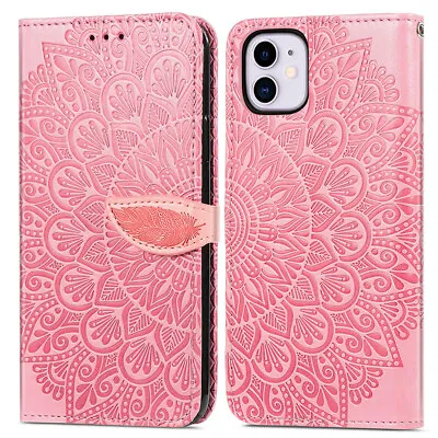 $14.88 • Buy For OPPO A5 A9 2020 AX5 Luxury Flip Leather Patterned Magnetic Wallet Case Cover