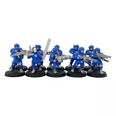 (8006) Cadian Shock Troops Squad Astra Militarum Imperial Guard Warhammer 40k • £15