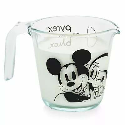 Mickey Mouse Minnie Mouse & Pluto Measuring Cup By Pyrex 2 Cup NEW! • $24.99