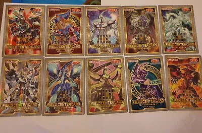 Yugioh Japanese 20th Anniversary Field Center Card X10 Complete Set Limited NEW • £110