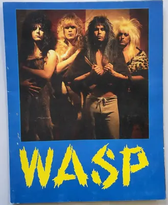 £19.79 • Buy WASP Tour Concert Progam, Programme Tour Book