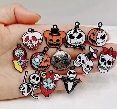 Disneys Halloween The Nightmare Before Christmas Pendants - Jewellery Making • £1.19