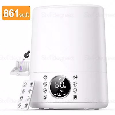 NEW 6L Ultrasonic Top Fill Warm And Cool Mist Humidifier For Large Room W/Remote • $37.94