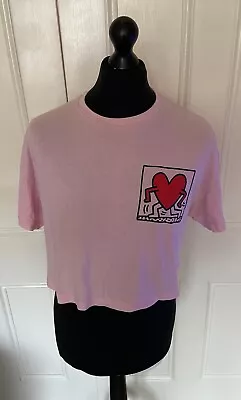 Women Keith Haring Cropped Top Size Large • £6