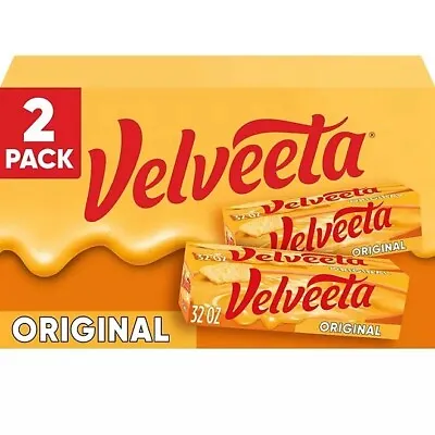 Velveeta Original Pasteurized Cheese Loaf (32 Oz. 2 Pk.)/2 DAY FREE SHIPPING • $26.40