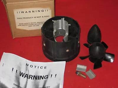 VINTAGE JET HANGER TURBAX 1 DUCTED FAN For K&B 40-45 NITRO MODEL AIRPLANE ENGINE • $14.95