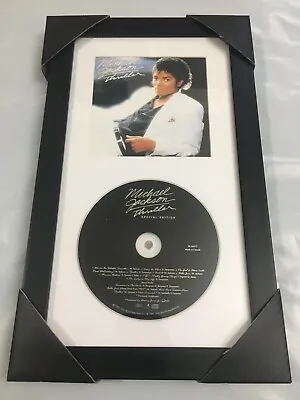 Michael Jackson Thriller CD Special Edition Framed Music Memorabilia • $29.43