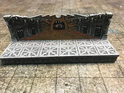 $50 • Buy Limited Edition Dwarven Forge Painted Resin Den Of Evil 2 X 6 Black Gem Wall 