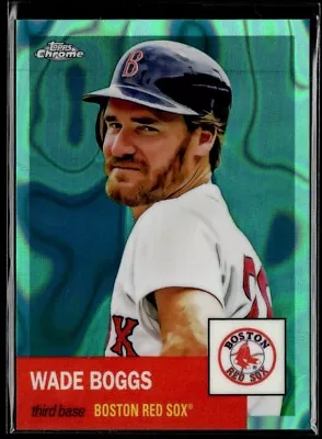 Wade Boggs 2022 Topps Chrome Platinum Anniversary Aqua Lava Refractor /299 #23 • $11.50