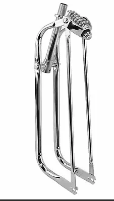 Vintage Lowrider Classic  Springer Fork for 26  Bicycles   Chrome  1 Headtube • $92.99