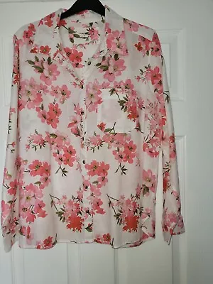 Marks & Spencers Size 14 Pure Linen Blouse • £5