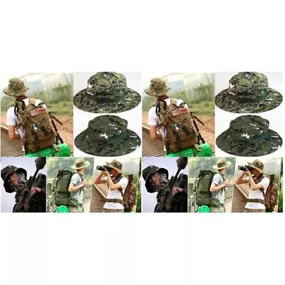  2 Count Boonie Hat Wide Fishing Baby Summer Cap Boys Camouflage Broadside • £12.98