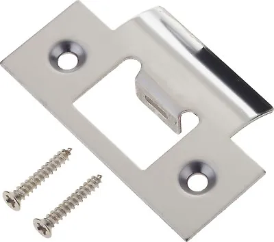 £4.68 • Buy Door Mortice Latch Keep Strike Plate Tubular Latch Face Cover Premium UK Quality