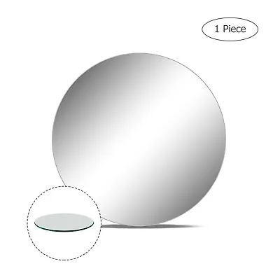 Large Round Mirror 8x8 L | Thick Candle Tray | Centerpiece 1 Pc • $14.95