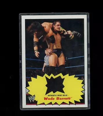 Wade Barrett - 2012 Topps Wwe - Shirt Relic • $10