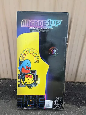 BOX ONLY Arcade-1Up Legacy Edition Pac-Man Bandai Namco Light Up Marquee & Riser • $59.95