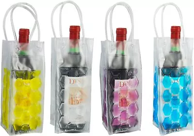 Vivo© Wine Bottle Cooler Chiller Bag Gel Carrier Ice Chilling Cooling Party Gi • £15.95