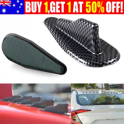 1 PC Universal ABS Roof Shark Fins Spoiler Wing Kit Vortex Generator EVO Style • $9.49