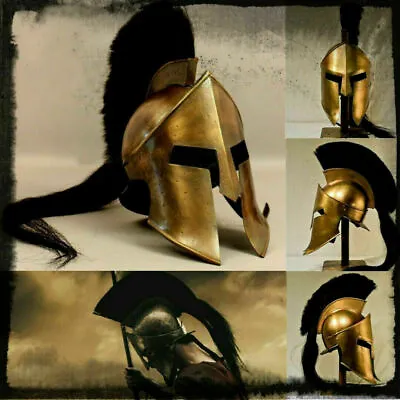 300 Spartan Helmet King Leonidas Movie Replica Helmet Medieval Helmet Replica • $68.92