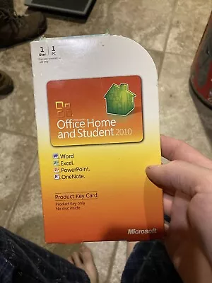 Microsoft Office Home And Student 2010 Software For Windows (79G-02144) • $5