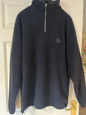 Mens Kappa 1/4 Fleece Size L • £10