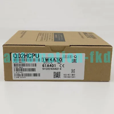 Brand New Mitsubishi Q02HCPU Complete Unit Melsec Q One Year Warranty &AF • $198