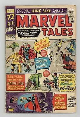 Marvel Tales #2 GD/VG 3.0 1965 • $37