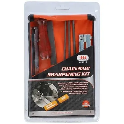 IIT Chainsaw Sharpening Files 5/32 3/16 7/32 Raker Depth Gauge Works Tools 29510 • $19.99