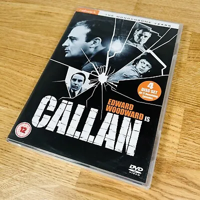 Callan: The Monochrome Years DVD Box Set 2010 Edward Woodward Spy Drama Series • £14.95