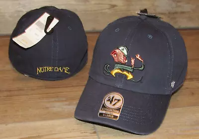 Notre Dame Fighting Irish '47 Franchise Vintage Logo Fitted Hat Cap Size Men XL • $29.74