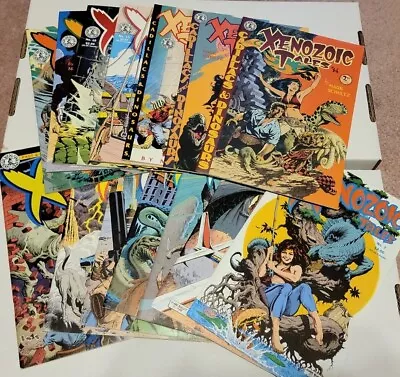 Xenozoic Tales (1987) #1 - #14 Complete Set Cadillacs & Dinosaurs Kitchen Sink • $79.99