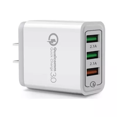 3PACK 3 Port Fast Quick QC 3.0 USB Hub Wall Charger Power Charge Adapter US Plug • $8.29