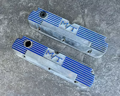Mickey Thompson Finned Valve Covers Small Block Ford 103R-55 • $224.99