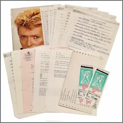 £275 • Buy David Bowie 1983 Serious Moonlight Tour Memorabilia (Japan)