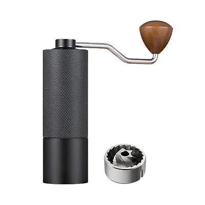 Manual Coffee Grinder Stainless Steel Burr Portable Hand Crank Coffee Grinder • £56.19