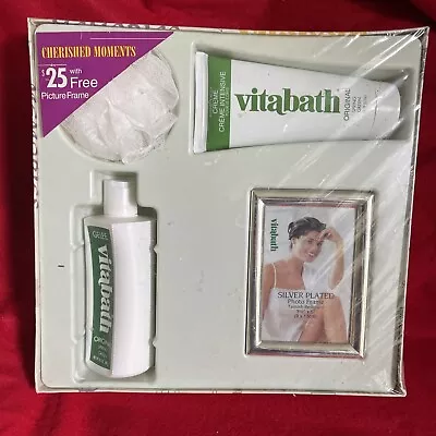 Vitabath Original (2000) Spring Green Set Body Lotion Gelee Loofah Pic Frame New • $14.90