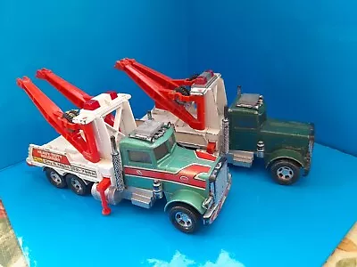 2 Vintage Matchbox Super Kings Peterbilt Tow Trucks Heavy Duty Recovery 1978 • $8.71