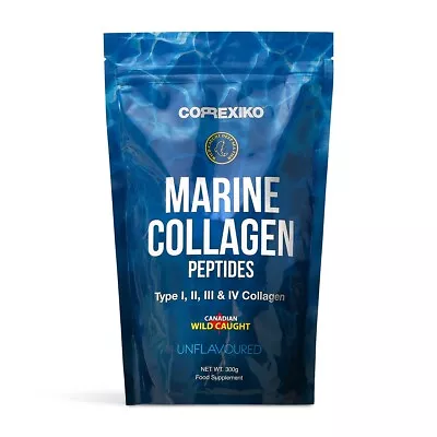 CORREXIKO Marine Collagen Peptides Powder 4 Week 300g 11oz Skin Bones Anti-Aging • £36