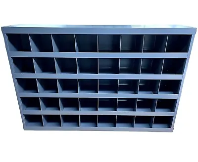 Cold Rolled Steel Powder Coated 40 Compartment Pigeon Hole Bin Bolt Bin • $160