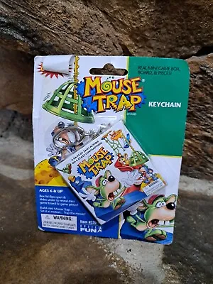 2005 Hasbro Basic Fun Mouse Trap Mini Board Game Keychain (NEW) #539-0 • $15.99