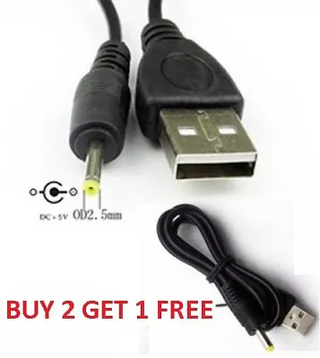 £3.25 • Buy 5V 2A USB Cable Lead Charger Power Supply For ARNOVA 10D G3 Android Tablet PC