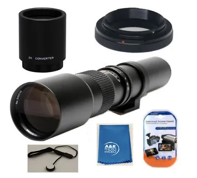 500mm / 1000mm Preset LENS KIT For Samsung NX10 NX100 NX300 NX3300 NX300M NX3000 • $236.03