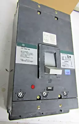 ✌️general Electric 800 Amp Circuit Breaker Tkm836f000 600 Vac With 800 Amp Trip • $855