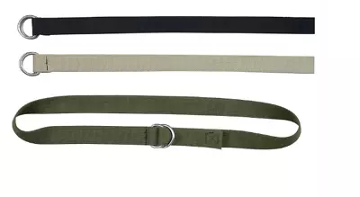 Rothco D-Ring Web Belt Double Buckle Adjustable Cotton Canvas Webbing • $9.95