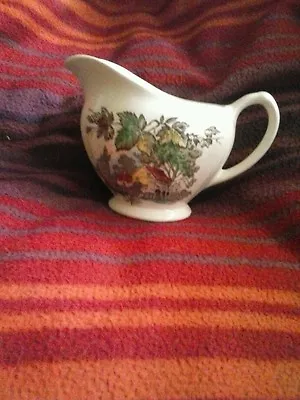 J & G Meakin-- England Staffordshire Welcome Home Rare Creamer Vguc • $25