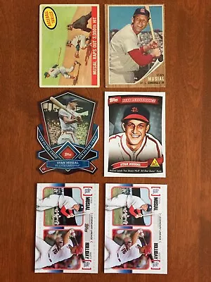 Hall Of Famer Stan Musial Baseball Card Lot St. Louis Cardinals • $17.99