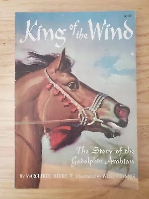 King Of The Wind The Story Of The Godolphin Arabian Marguerite Henry VINTAGE • $18